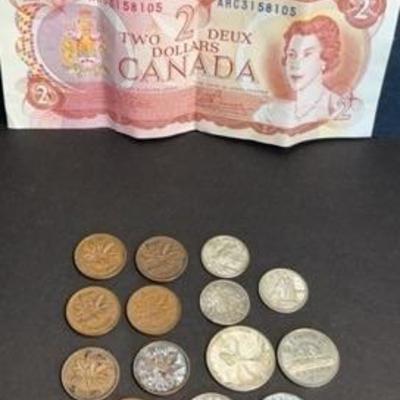 Canadian money coins