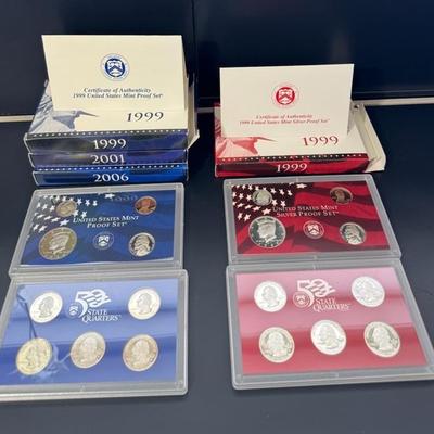 Coin proof sets