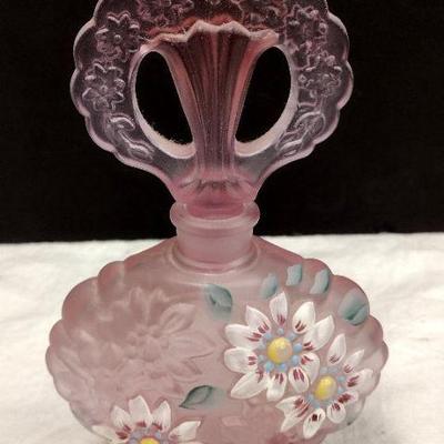 Fenton glass 95th Anniversary perfume