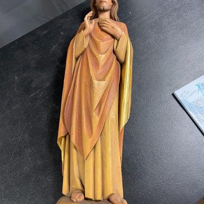 Vincenzo Demetz Figlio Studio Italy Wood Carved Religios 