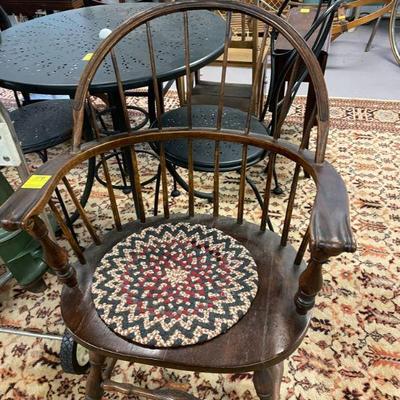 Round back chair