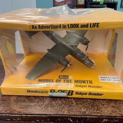1968 Store Display Revell Models B25B plane - sealed