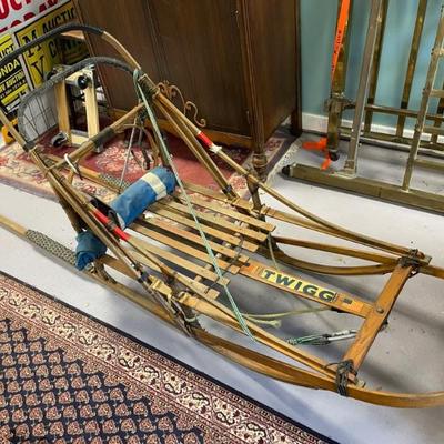Handmade MOODY Dog Sled