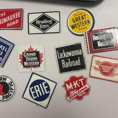 Metal Signs - Railroads