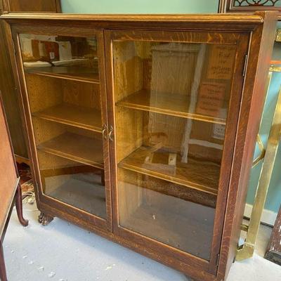 Double door bookcase