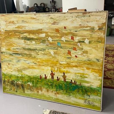 Oil on Canvas LEE REYNOLDS Painting