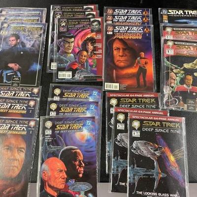 Star Trek Comics - All but 1 are #1 edition
