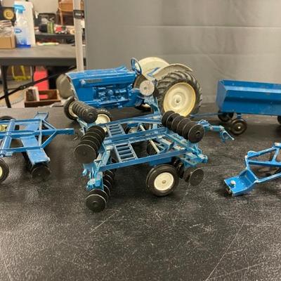 Ertl Tractor and Attachments