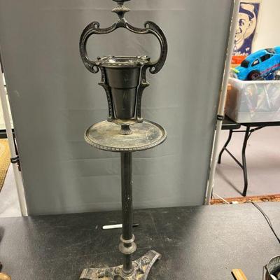 AWESOME Cast Pedestal Ashtray