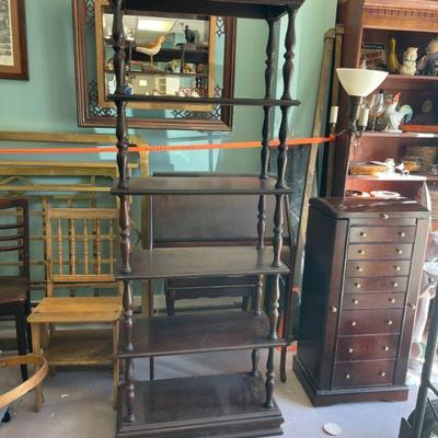 Wood Shelf Unit
