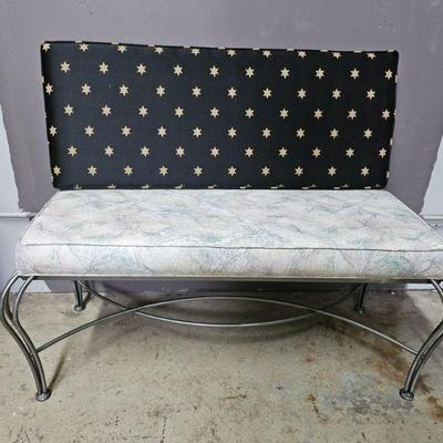 Lot 185 | Vintage Art Deco Style Bench & Replacement Cushion