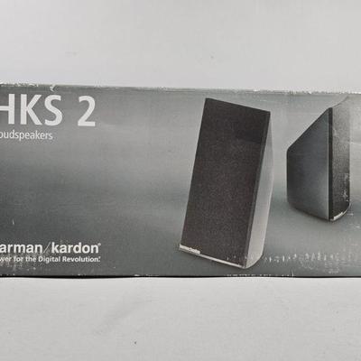 Lot 59 | New Harman Kardon HKS 2 Loudspeakers