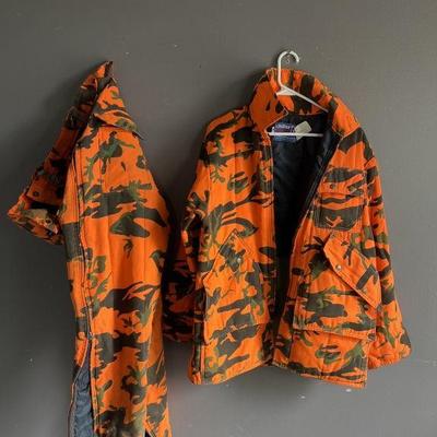 Lot 197 | Camo Orange Hunter Coat & Pants