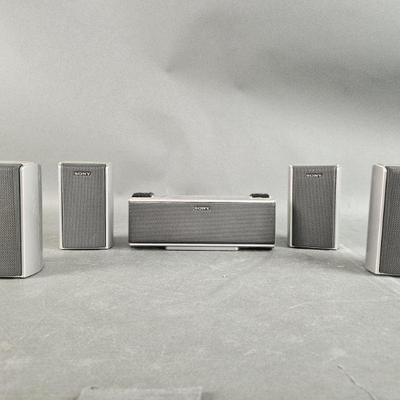 Lot 460 | Small Sony Speakers
