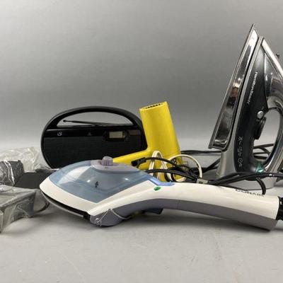 Lot 510 | Steam Iron, Blowdryer and Other Electronics
