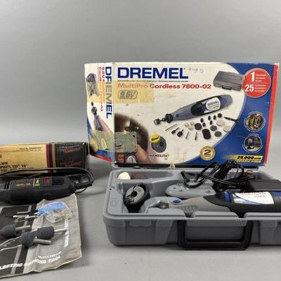 Lot 438 | Dremel MultiPro Cordless & Woodworker Tool
