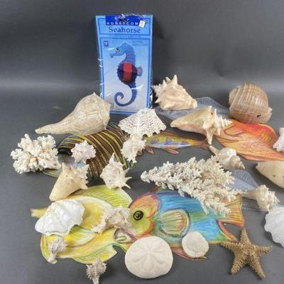 Lot 396 | Lot Of Seashells Coral & More
