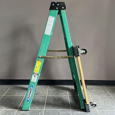 Lot 423 | Werner 4 Foot Ladder and 30
