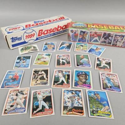 Lot 297 | Vintage Fleer 1990 & Topps 1989 MLB Sets

