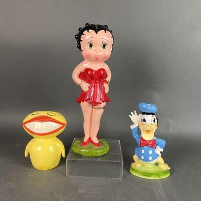 Lot 124 | Vintage Ceramics, Betty Boop, Donald Duck