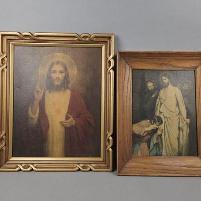 Lot 378 | Vintage Christ Framed Prints
