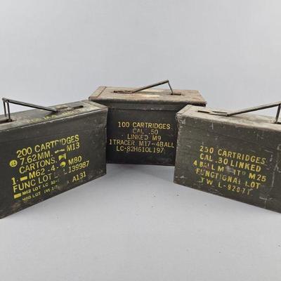 Lot 211 | Vintage Mount Vernon Metals & SCF Ammo Boxes