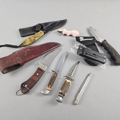 Lot 321 | Vintage Case, Sabre, Remington Knives & More!
