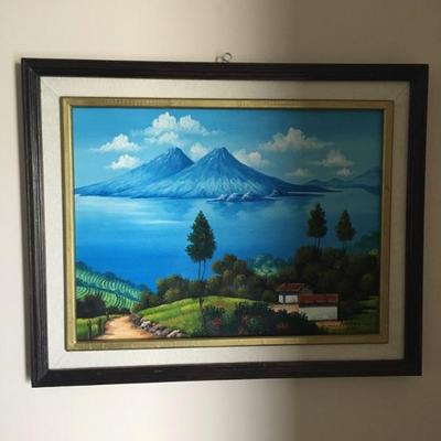 Small original artwork, signed by Atitlan Chex.