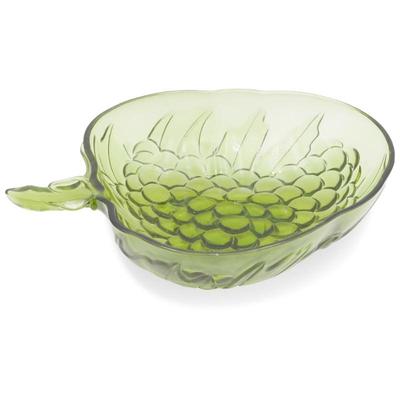 Green Grapes Glass Bowl