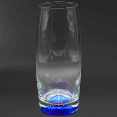 Blue-Bottomed Bubble Glass