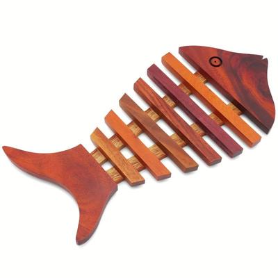 Wooden Fish Trivet