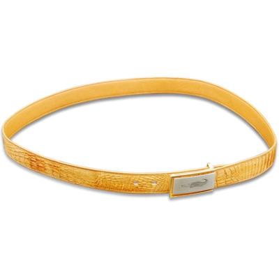 Genuine Crocodile Skin Belt