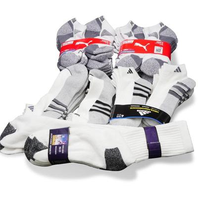 32 Pairs Men's Athletic Socks (New)