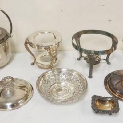 1171	GROUP OF ASSORTED SILVER PLATE ITEMS
