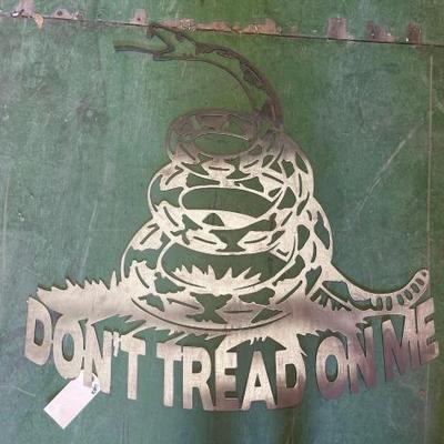 #6002 • “Don’t Tread On Me” Metal Sign
