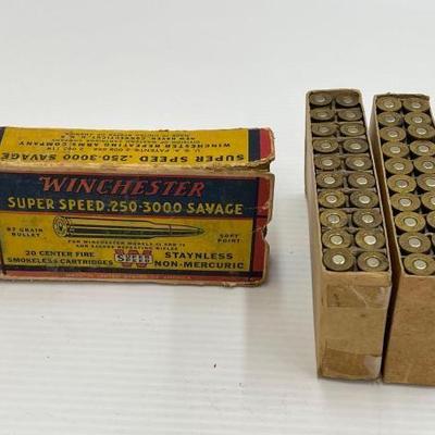 #1456 • .250 Savage and 30-06 Win Ammo

