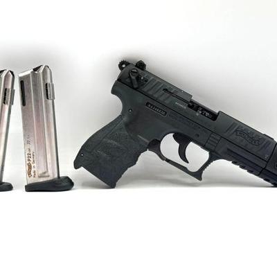 #338 • Walther P22 Target .22lr Semi-Auto Pistol
