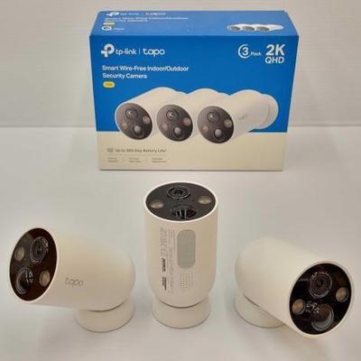 #2010 • Tapo TP-Link Smart Wire-Free Indoor/Outdoor Secruity Cameras
