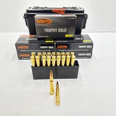 #1412 • 100 Rounds of 30-06 SPRG Ammo & Ammo Can
