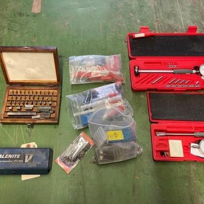 #6218 • Nails, Cylinder Gauges, Drill Bits, Refractometer & More
