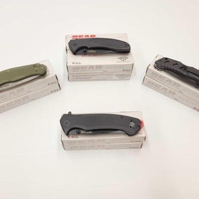 #1810 • (10) Bear Edge Pocket Knives

