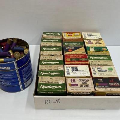 #1484 • Approx 520 Rounds of 12 Gauge & 16 Gauge

