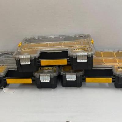 #1894 • (3) DeWalt Cases Full of Firearm Accessories
