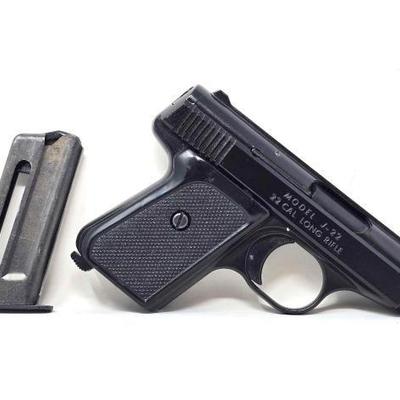 #300 • Jennings J-22 .22 Cal LR Semi-Auto Pistol

