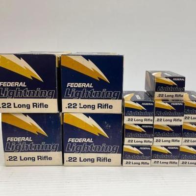 #1434 • Approx 2,000 Rounds of .22lr Ammo
