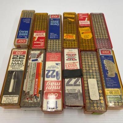 #1428 • Over 800 Rounds of .22lr Ammo
