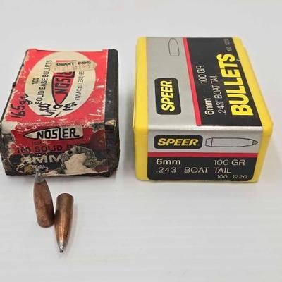 #1982 • Approx (120) 6mm Bullets
