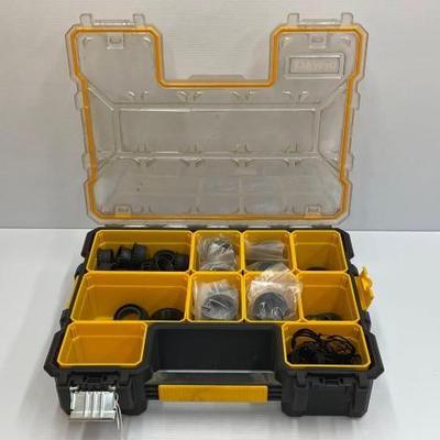 #1888 • DeWalt Case Full of Gun Accessories
