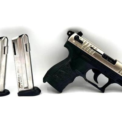 #340 • Walther P22 .22lr Semi-Auto Pistol
