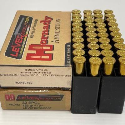 #1446 • 40 Rounds of .32 Win Special Ammo
